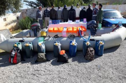  طنجة .. إجهاض عملية للهجرة السرية واعتقال أفراد شبكة خطيرة