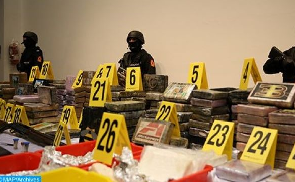  تعاون امني مغربي امريكي يجهض محاولة لتهريب 35 كلغ من الكوكايين الخام بطنجة
