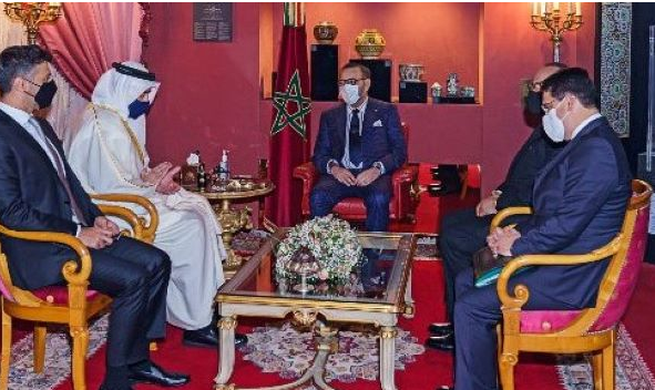  الملك محمد السادس يستقبل وزير الخارجية والتعاون الدولي الإماراتي