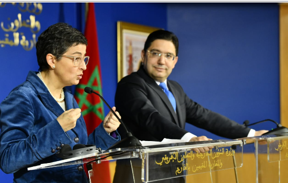  وزيرة خارجية إسبانيا : العلاقات بين إسبانيا والمغرب تتميز بـ ” القوة والنضج ”