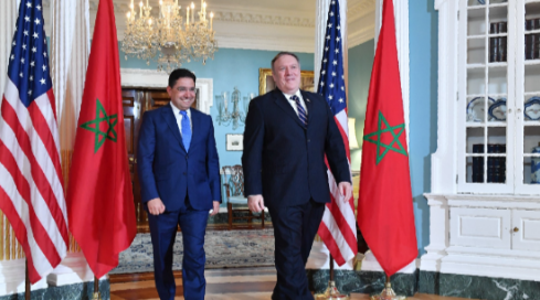  بومبيو ينوه بقرار ‘ترامب’ الإعتراف بسيادة المغرب على صحرائه
