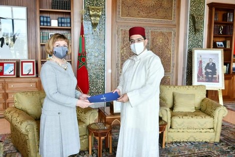  ناصر بوريطة يستقبل عددا من السفراء الجدد بالمغرب