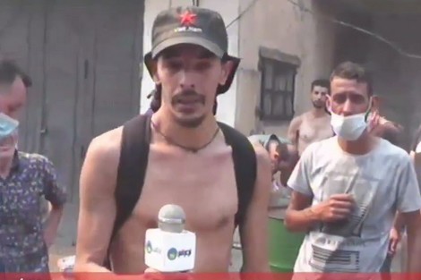  إحراق شاب من الحراك الشعبي.. المخابرات العسكرية تلجأ إلى شيطنة القبائل