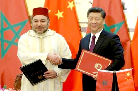  الرئيس الصيني يعرب لجلالة الملك عن استعداده التام للنهوض أكثر بالعلاقات الإستراتيجية بين البلدين