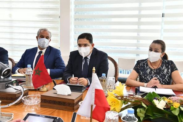  استقبل السيد ناصر بوريطة، اليوم بالرباط، وفدا من رجال أعمال بولونيين، في إطار بعثة اقتصادية من أجل استكشاف فرص الاستثمار في الأقاليم الجنوبية للمملكة.