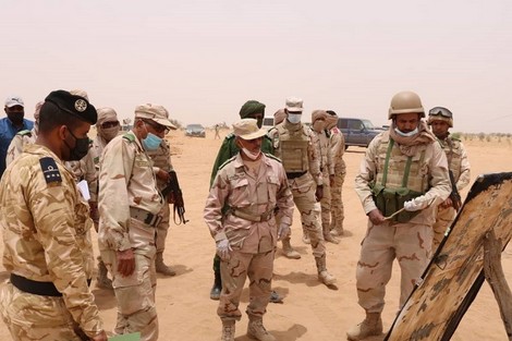  أبواق العسكر الجزائري تتحدث عن قصف مغربي والجيش الموريتاني يكذب الإشاعة