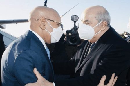  إصابة الرئيس الموريتاني بفيروس كورونا مباشرة بعد عودته من الجزائر