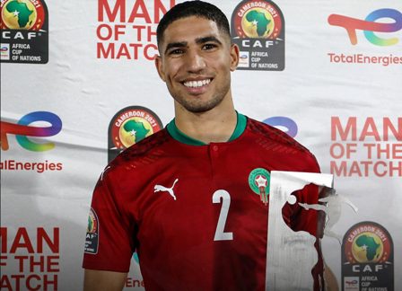  التسديدات الحرة لحكيمي سلاح فتاك للمنتخب المغربي ضد الخصوم