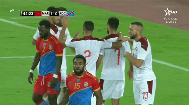  المغرب ينتزع التعادل من كينشاسا و المدرب لعب بخطة مرتبكة