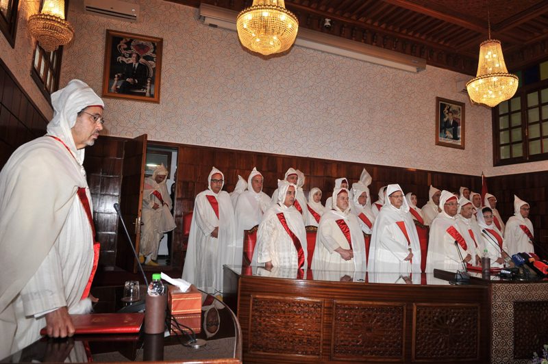  جلالة الملك يعطي موافقته السامية على تعيين مسؤولين قضائيين في العديد من المحاكم