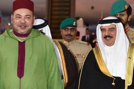  صاحب الجلالة الملك محمد السادس يتوصل ببرقية تهنئة من ملك البحرين بمناسبة عيد الاستقلال