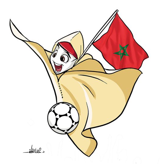  متمنياتنا لمنتخبنا المغربي بالتوفيق ..ديما المغرب ✌️