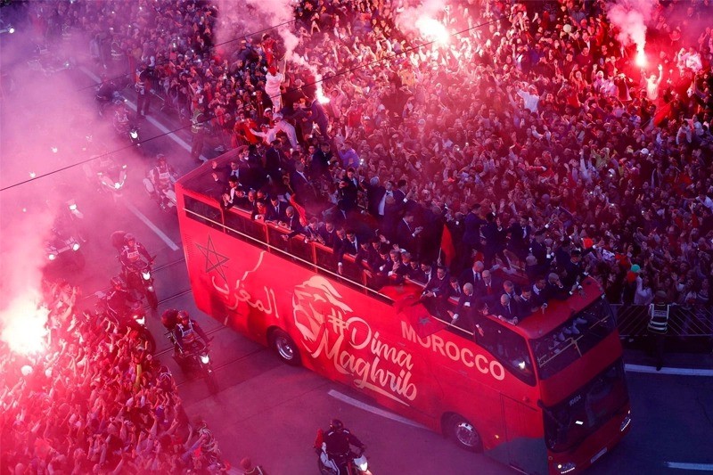  وليد الركراكي: الاستقبال الشعبي لأسود الأطلس كان “مذهلا”