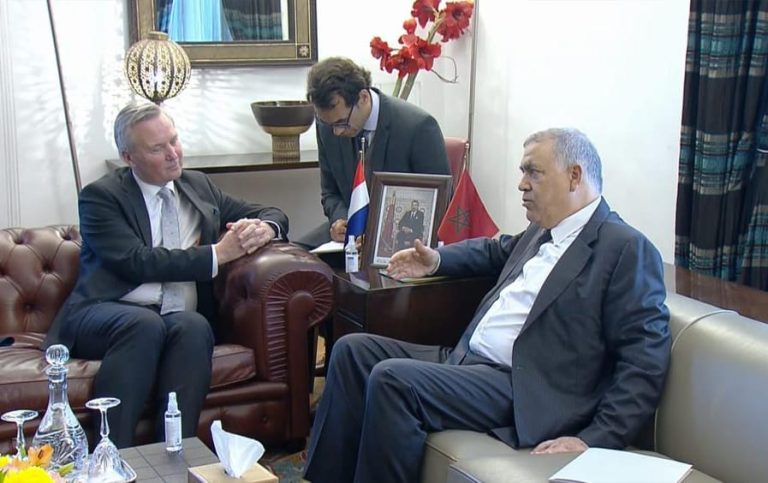  عبد الوافي الفتيت يستقبل الوزير الهولندي المكلف بالهجرة