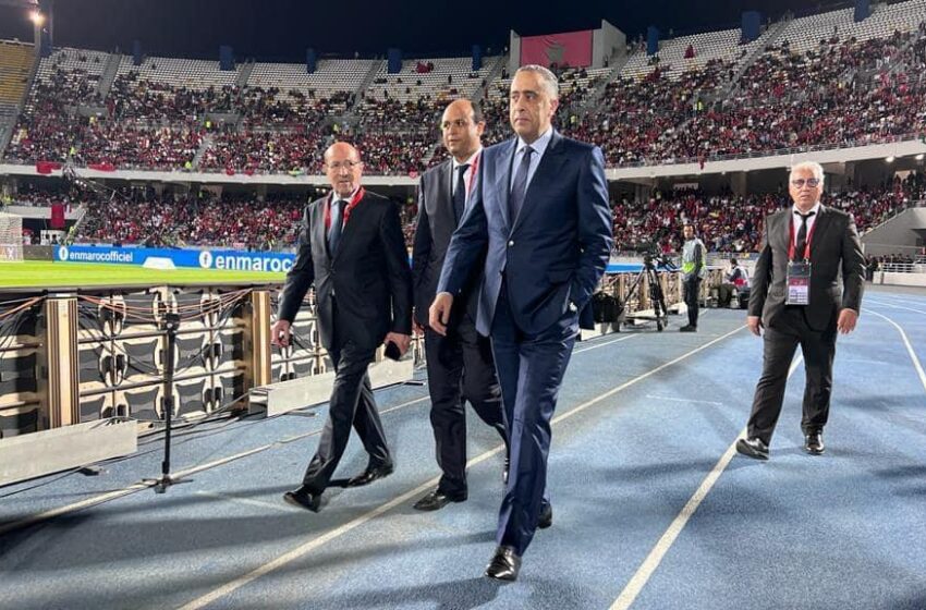  السيد عبد اللطيف حموشي يشرف على تأمين العرس الكروي بين المغرب والبرازيل بملعب طنجة الكبير