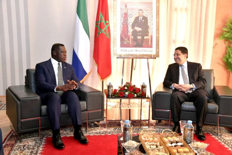  سيراليون تجدد التأكيد على دعمها الثابت لمغربية الصحراء