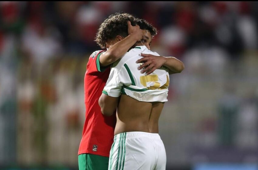  الروح الرياضية تنتصر في مباراة المغرب و الجزائر