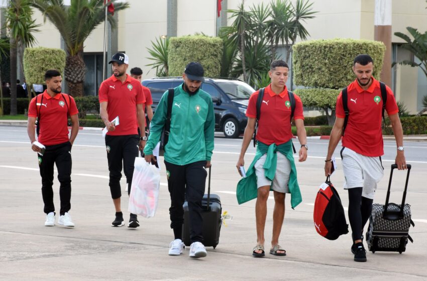  المنتخب الوطني يتوجه إلى جوهانسبورغ لمواجهة جنوب إفريقيا