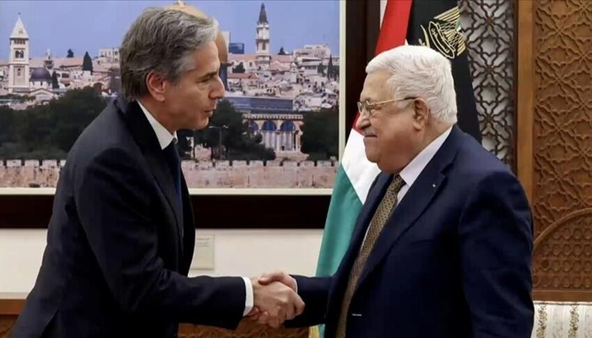  بلينكن: إقامة دولة فلسطينية مستقلة أمر أساسي لاستقرار كل المنطقة