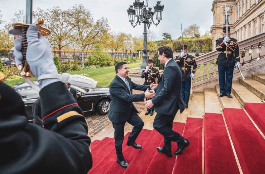  باريس.. سيجورنيه يستقبل ناصر بوريطة ويصف العلاقات مع المغرب ب”المتفردة”