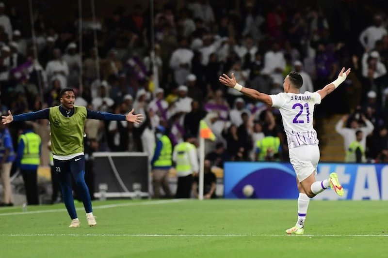  سفيان رحيمي يقود نادي العين للانتصار على الهلال 4-2 في نصف نهائي دوري أبطال آسيا