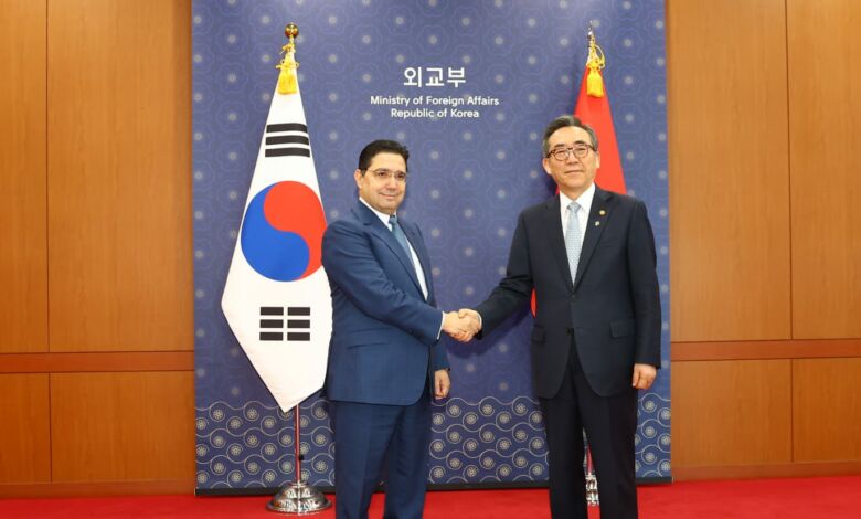 ناصر بوريطة يتباحث بسيول مع نظيره الكوري