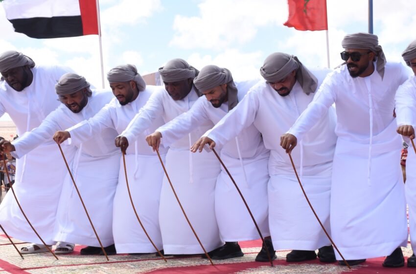  موسم طانطان 2024: زوار جناح الخيام الموضوعاتية الإماراتية يستكشفون التنوع الثقافي لمظاهر حياة المواطن الإماراتي