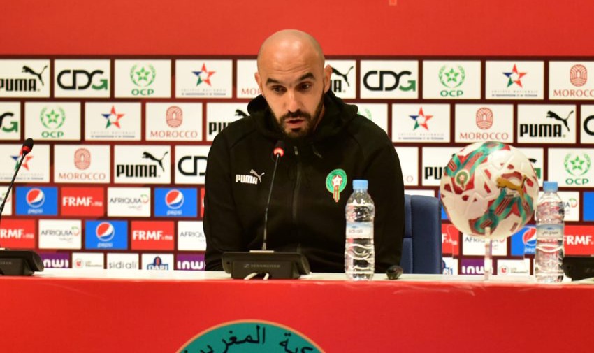  الركراكي: حققنا الأهم بالظفر بنقاط الفوز وتحقيق العلامة الكاملة في ثلاث مباريات