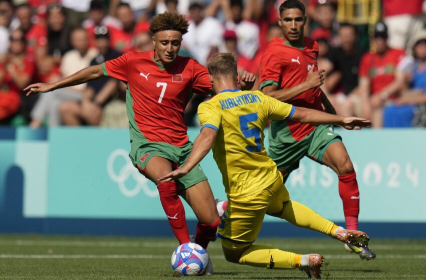 أولمبياد باريس 2024.. المغرب ينهزم أمام أوكرانيا ﺑ (1-2)