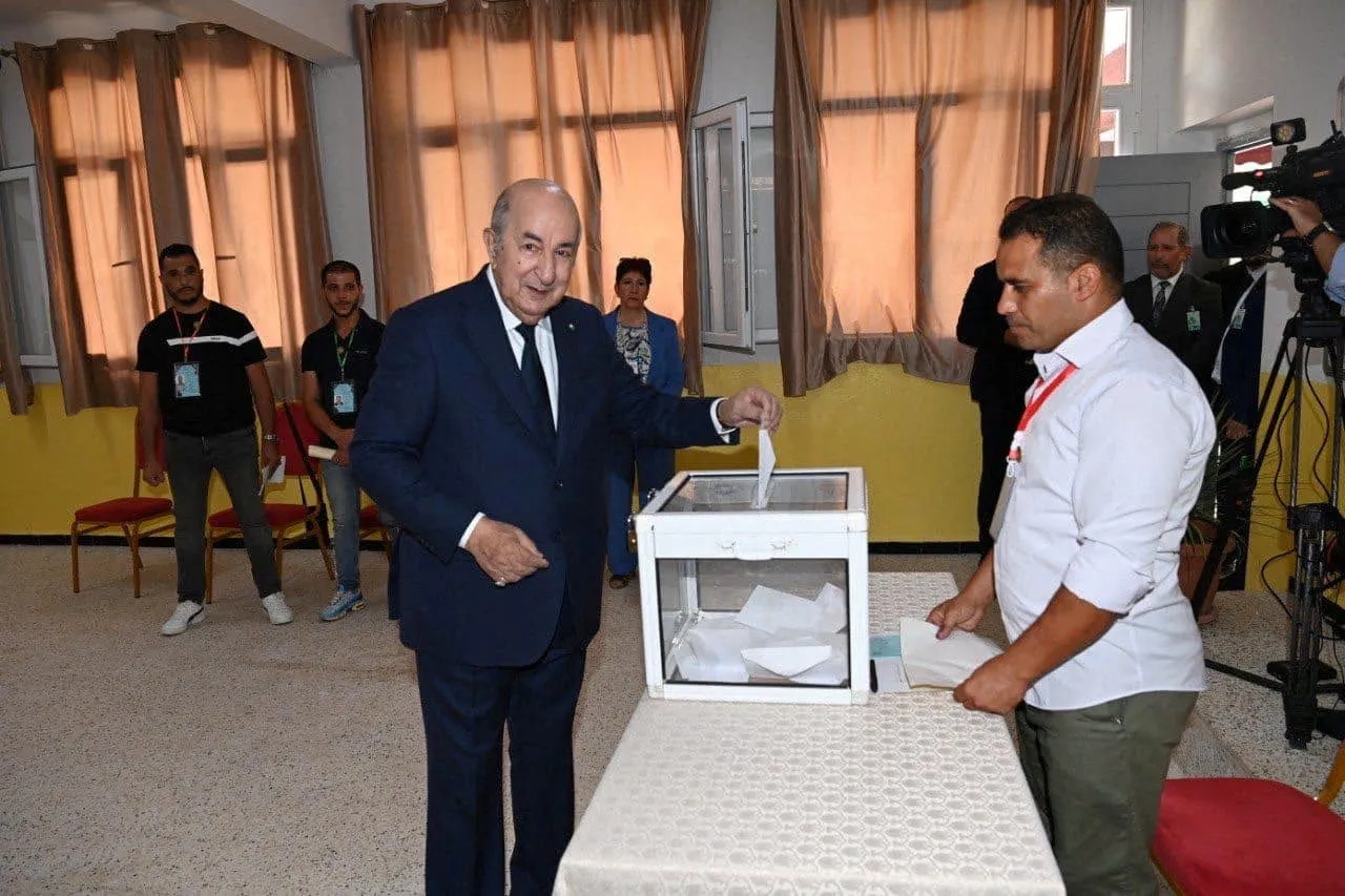  عبد المجيد تبون يفوز بولاية رئاسية ثانية في الجزائر