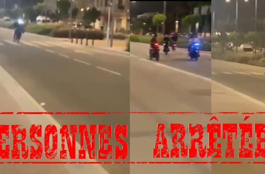  أمن أكادير يوقف 4 أشخاص لتورطهم في تعريض أمن المواطنين للخطر بسياقة دراجات نارية بطريقة استعراضية خطيرة