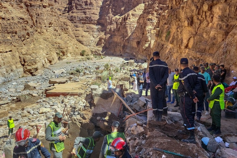  وزارة الداخلية: 18 حالة وفاة وأربعة أشخاص في عداد المفقودين جراء الأمطار القوية بعدد من عمالات وأقاليم المملكة