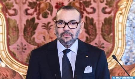 الملك محمد السادس يهنئ خادم الحرمين الشريفين بمناسبة يوم التأسيس المجيد
