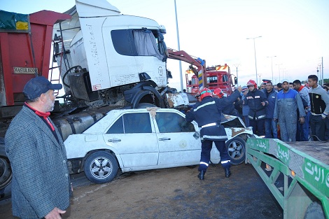  مديرية الأمن الوطني: 18 قتيل و2583 جريح في حوادث سير بالمدن في أسبوع واحد فقط