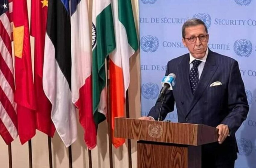  عمر هلال: قرار مجلس الأمن يعتبر مخطط الحكم الذاتي “الأساس الوحيد والأوحد” لتسوية قضية الصحراء المغربية
