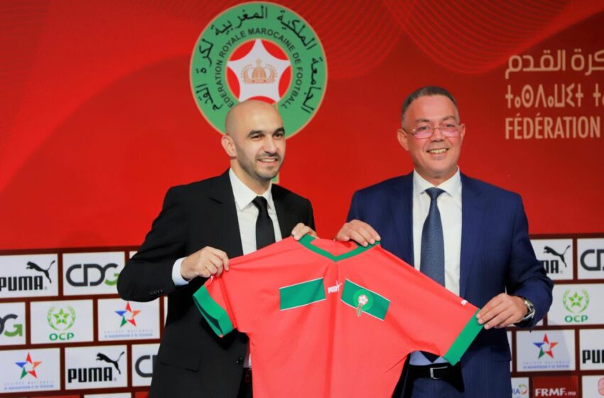  فوزي لقجع يحسم مصير وليد الركراكي مع الأسود