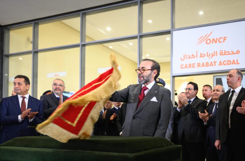  الملك محمد السادس يعطي انطلاقة أشغال الخط السككي فائق السرعة بين القنيطرة ومراكش