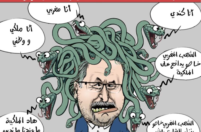  هشام جيراندو.. أفعى الانتقام “ميدوسا” التي التهمت نفسها (كاريكاتير)