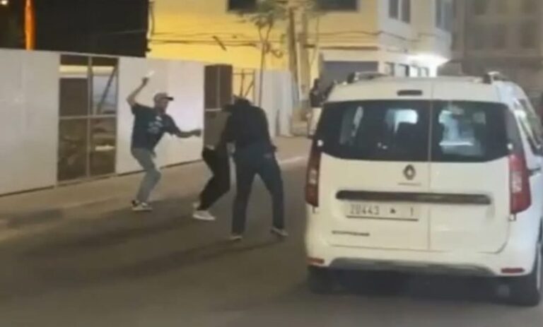  أمن تيكيوين يطلق الرصاص على مجرم خطير روع المواطنين واعتدى على عميد شرطة