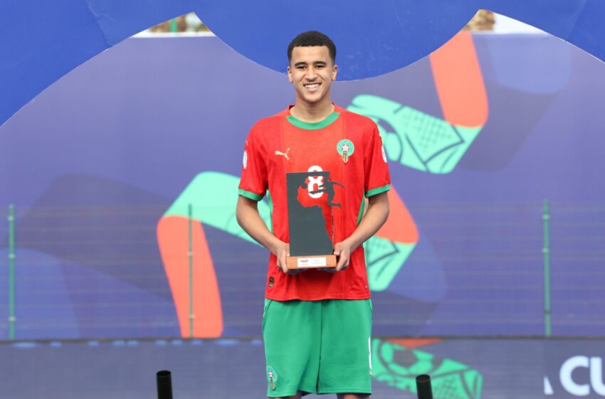  اختيار عبد الله وزان “أفضل لاعب” في كأس أمم إفريقيا لأقل من 17 سنة