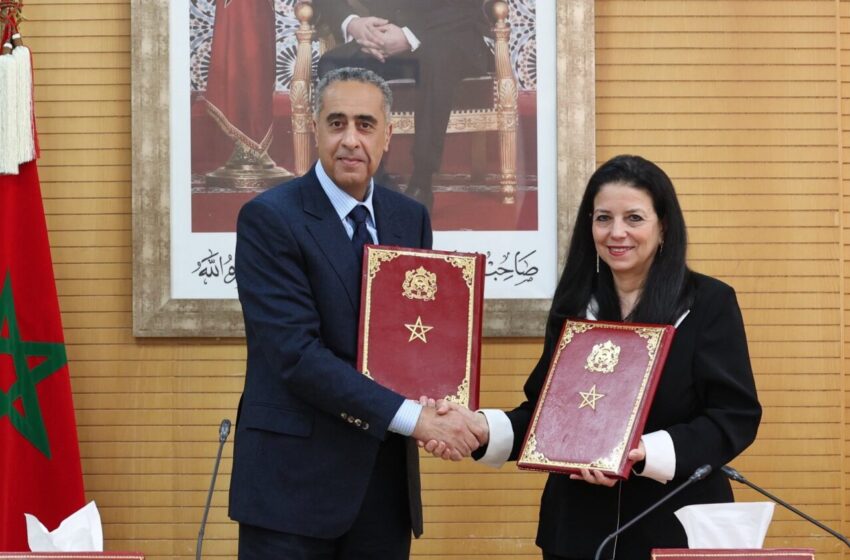  وزارة الانتقال الرقمي والمديرية العامة للأمن الوطني توقعان اتفاقية إطار لتسريع التحول الرقمي وتعميم استخدام ميزات الهوية الرقمية