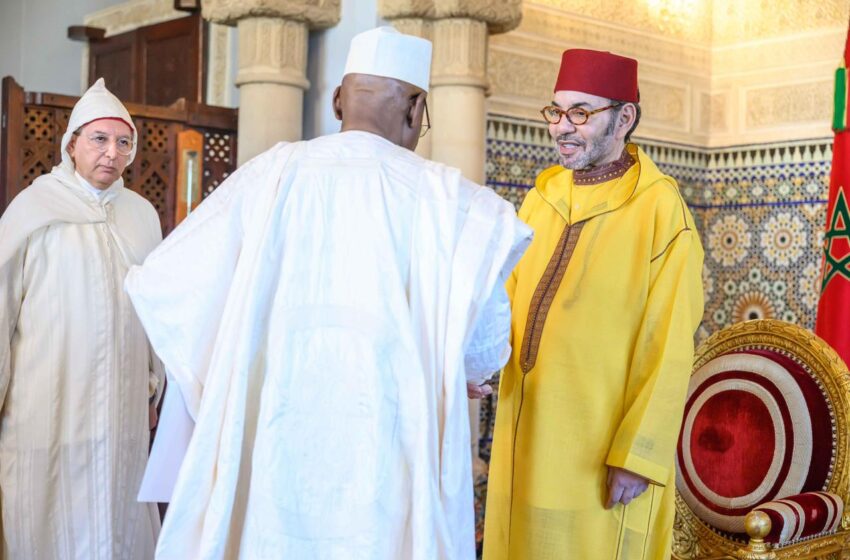  جلالة الملك يستقبل بالرباط عددا من السفراء الأجانب