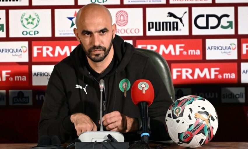  وليد الركراكي يعلن عن تشكيلة المنتخب الوطني لوديتي تونس والبنين