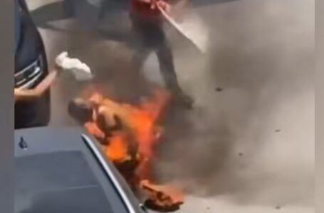 شاب يضرم النار في جسده بمدينة طنجة