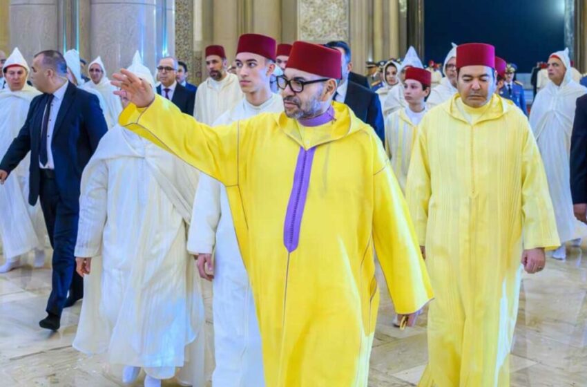  أمير المؤمنين الملك محمد السادس يؤدي السبت صلاة عيد الأضحى المبارك بمسجد الحسن الثاني بمدينة تطوان