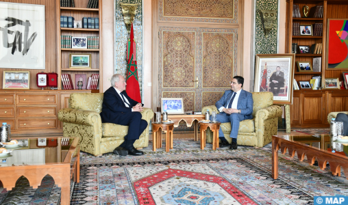  الرباط.. بوريطة يتباحث مع رئيس مجموعة الصداقة فرنسا-المغرب بمجلس الشيوخ الفرنسي