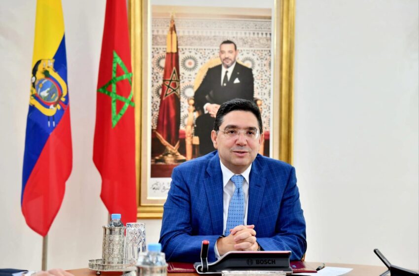  الإكوادور تعتبر مبادرة الحكم الذاتي بمثابة “الأساس لتسوية النزاع” الإقليمي حول الصحراء المغربية