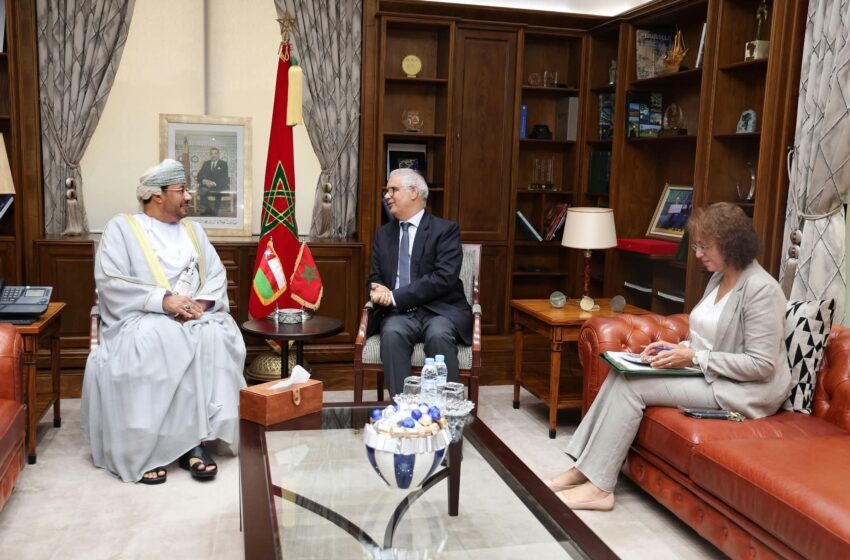  الرباط.. بركة يستقبل سفير سلطنة عمان بالمغرب